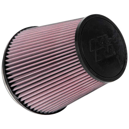 K&N RU-1041 Universal Round Tapered Performance Washable Air Filter for Intake