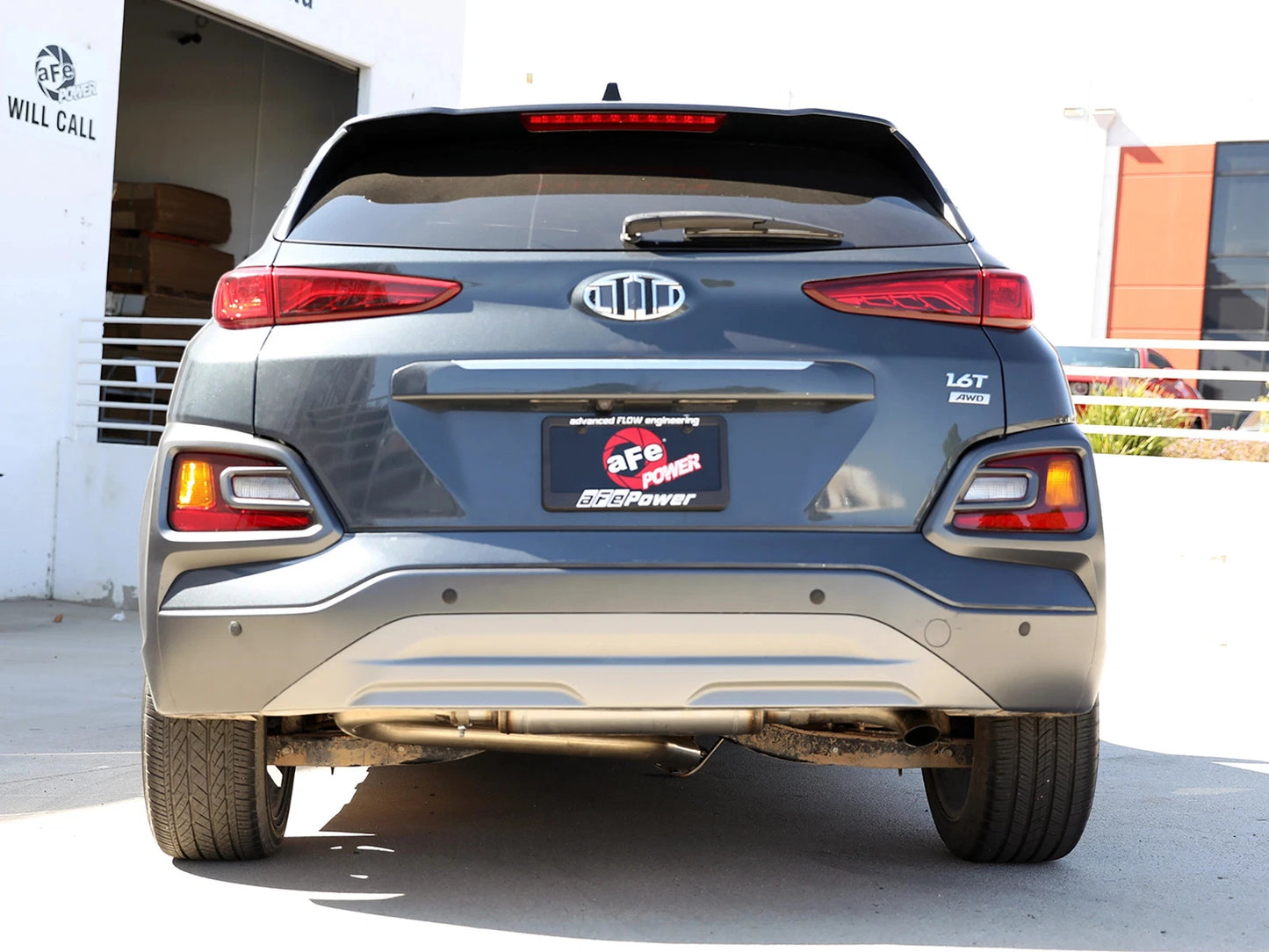 aFe Takeda 2-1/2in 304 Stainless Steel Axle-Back Exhaust | Hyundai Kona (18-21) (49-37017)