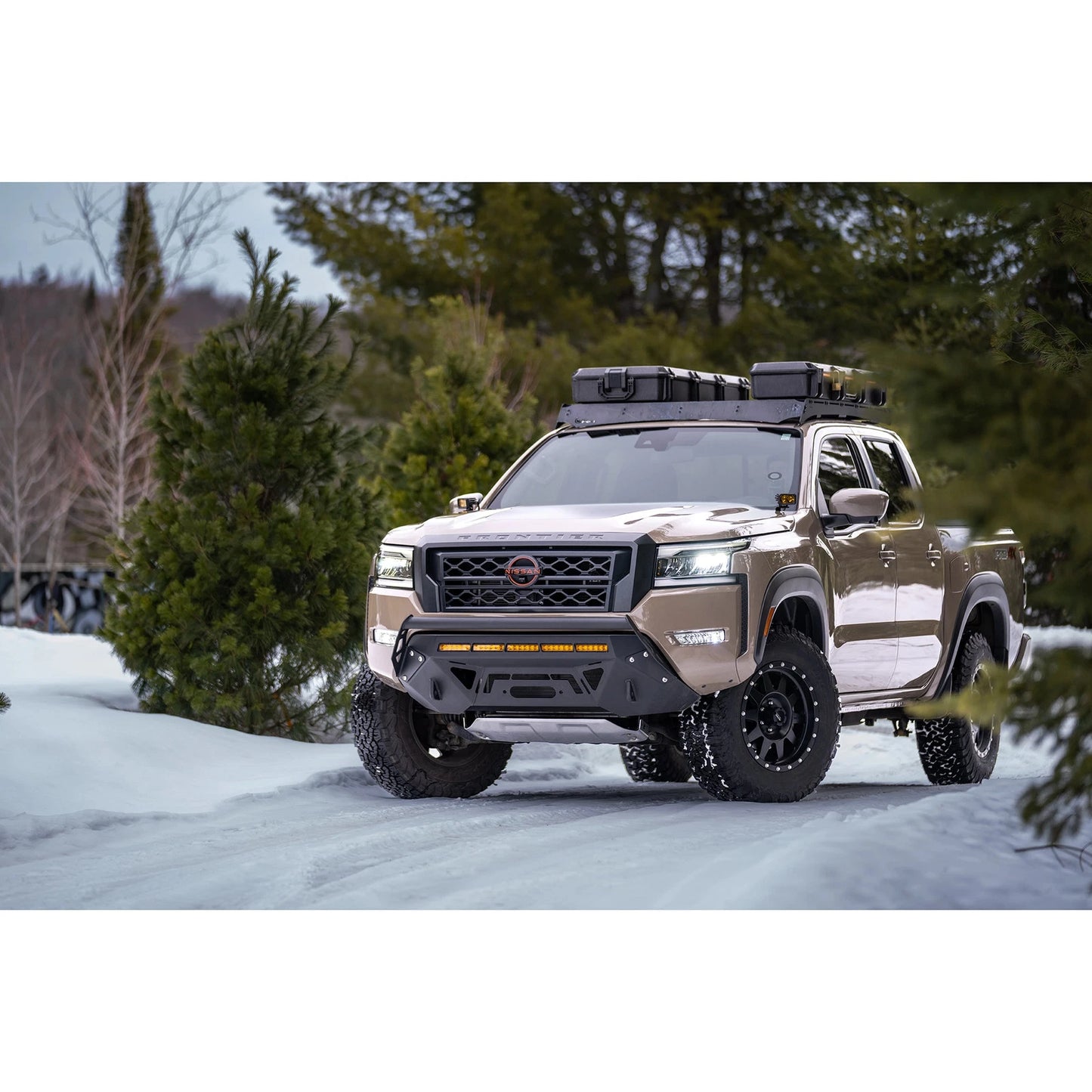 MBRP 3in Tip 3in Cat Back Single Side Exit Street Profile | Nissan Frontier (22-23) (S5407AL)