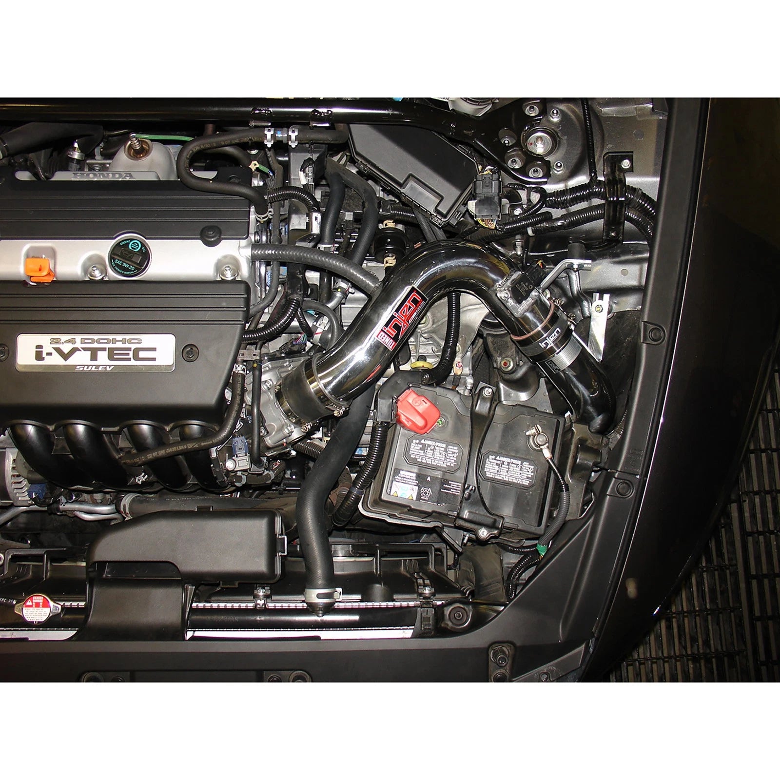 Injen Polished Cold Air Intake System | Honda Accord Coupe (08-09) 2.4L 190hp 4cyl (SP1675P)