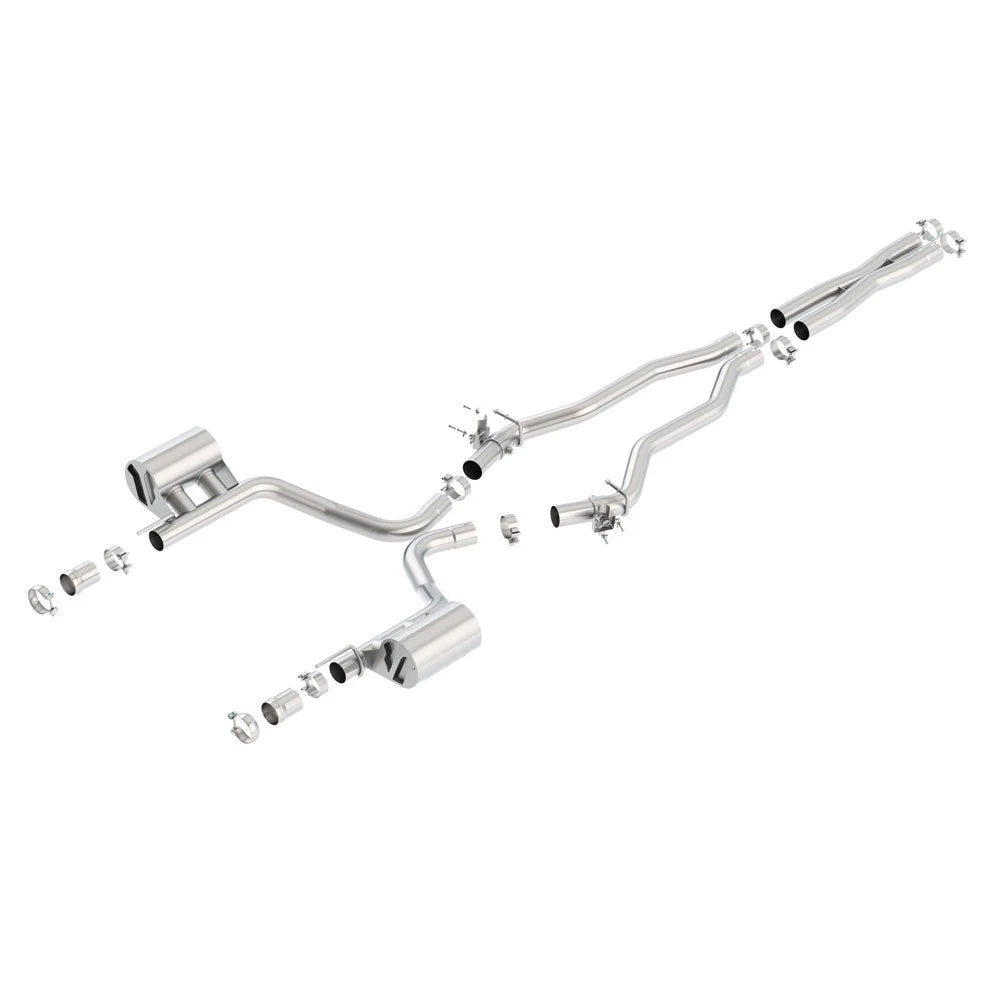 Borla Cat-Back Exhaust System - ATAK | 2015-2020 Dodge Challenger 6.4L (140641)