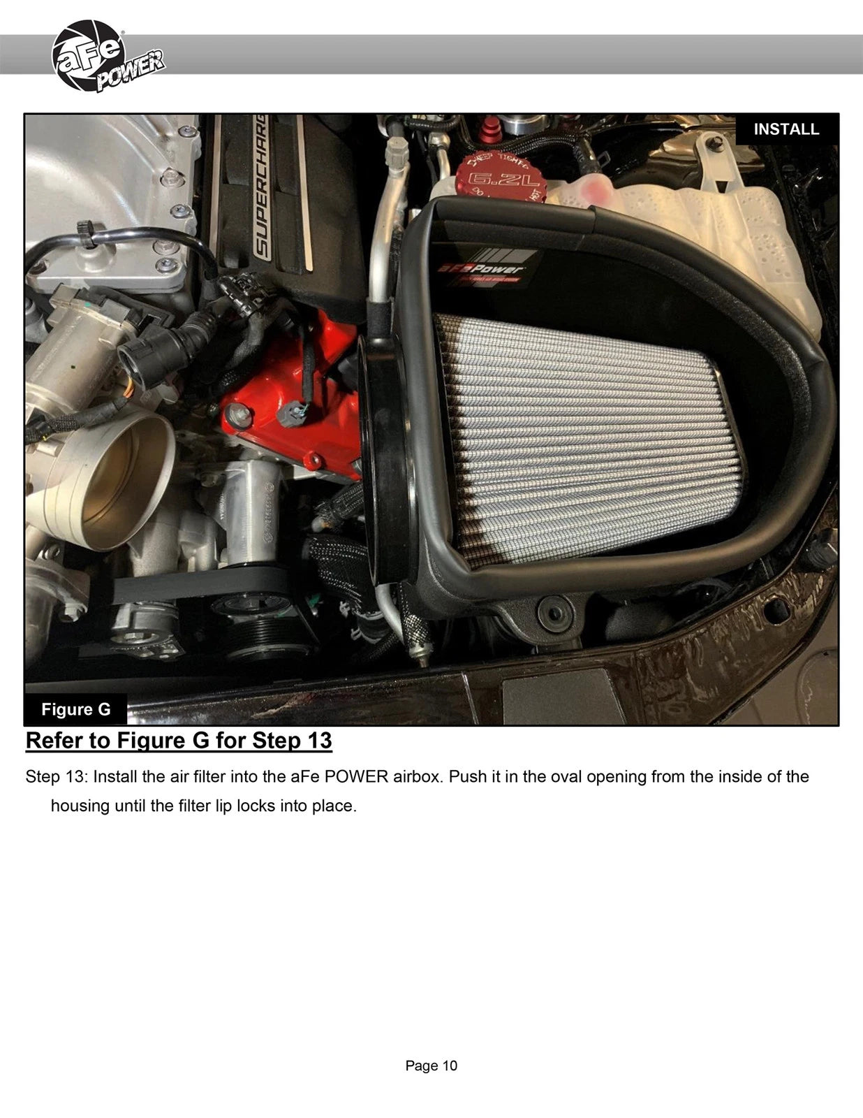 aFe Track Series Stage-2 Carbon Intake | Dodge Challenger 18-23 (57-10001D)