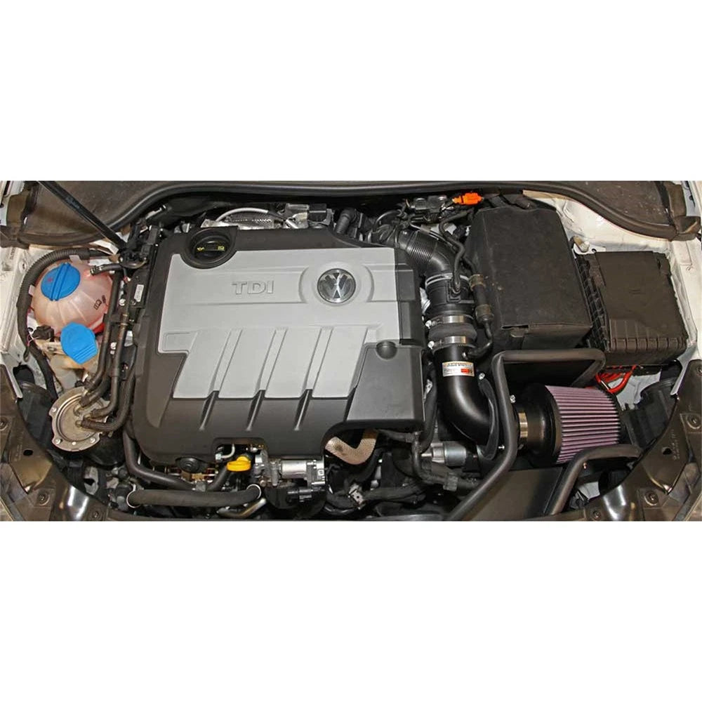 K&N 69-9509TTK Performance Cold Air Intake Kit for 2013-14 VW Jetta 2.0L Diesel