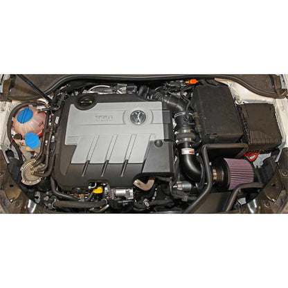 K&N 69-9509TTK Performance Cold Air Intake Kit for 2013-14 VW Jetta 2.0L Diesel