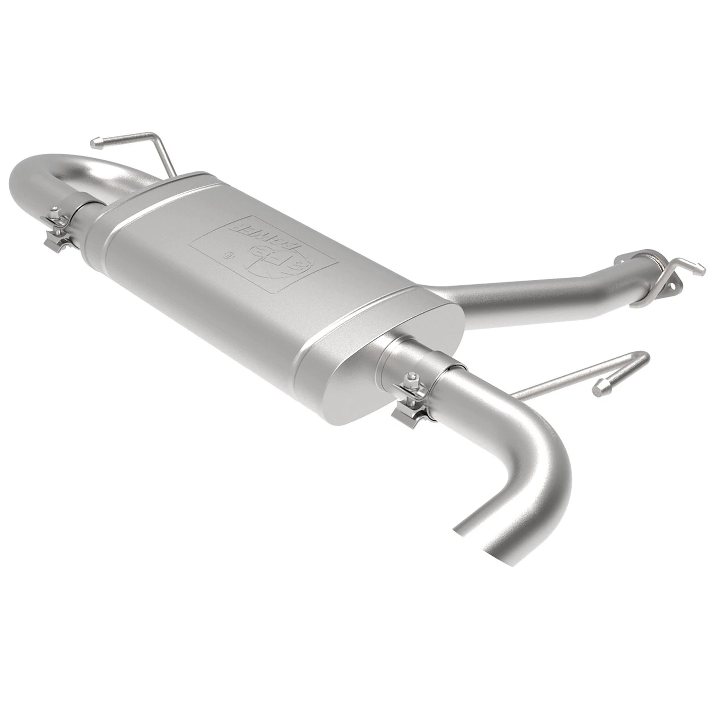 aFe Takeda 2-1/2in 304 Stainless Steel Axle-Back Exhaust | Hyundai Kona (18-21) (49-37017)