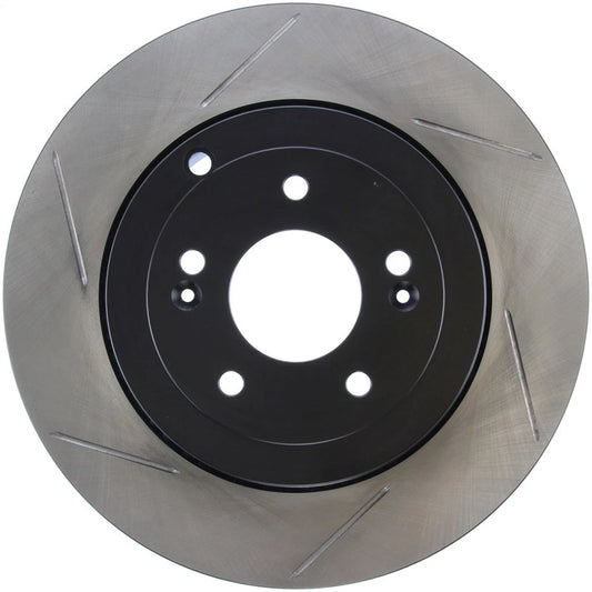 Stoptech Power Slot Rear Slotted Brake Rotor | 2010 Hyundai Genesis Coupe Track (126.51035SL)