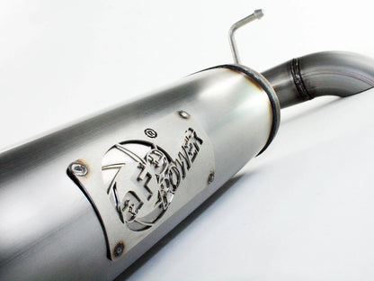aFe 2.5in SS Axle-Back Exhaust Jeep Wrangler V6 3.6/3.8L (07-17) (49-46219)