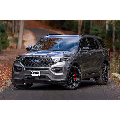 MBRP 2.5in Dual Rear Exit Axle Back w/ Quad CF Tips | Explorer ST 20-21 (S52033CF)