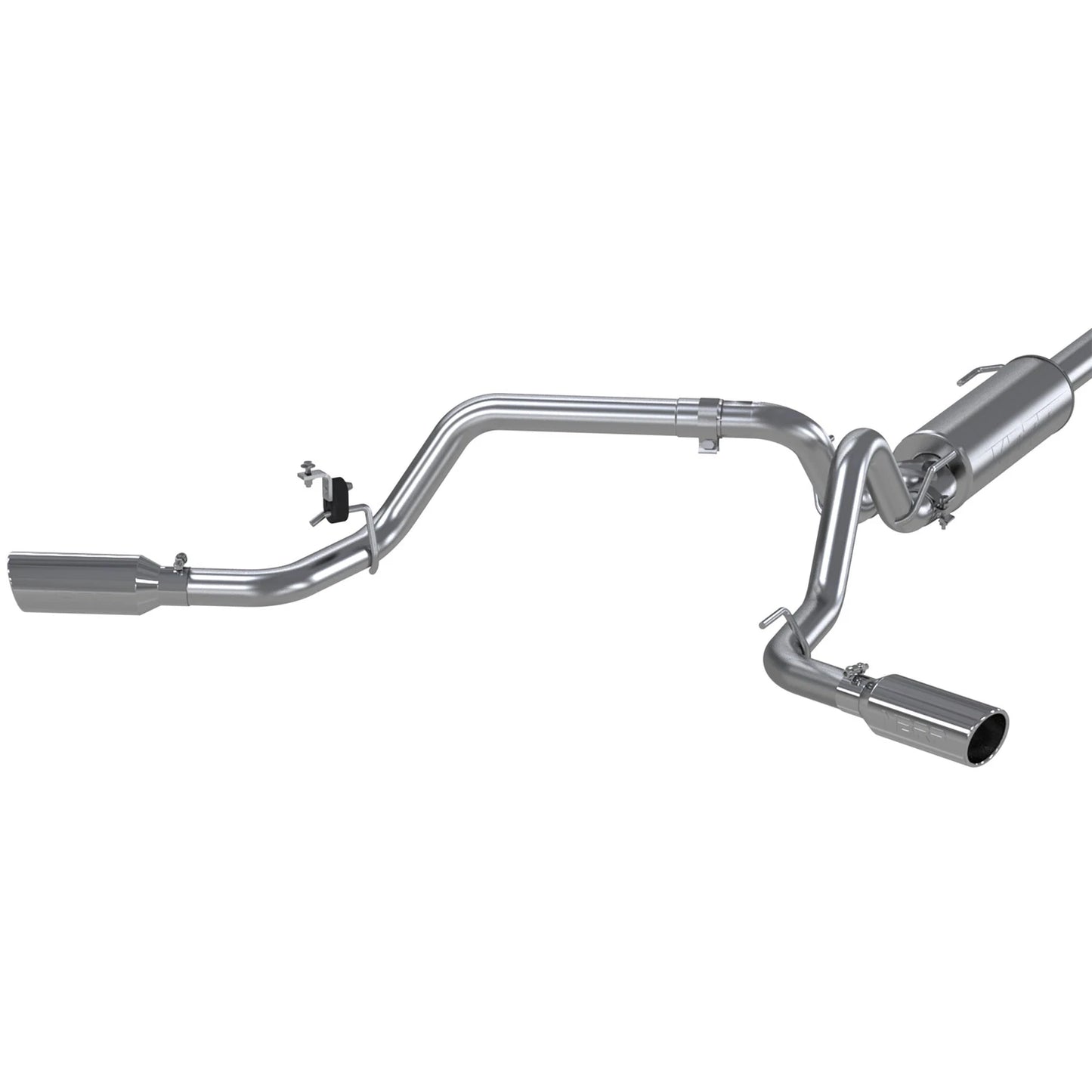 MBRP 3in. Cat-Back Dual Split Side Exit T409 Exhaust | Toyota Tacoma 3.5L EC/CC (16) (S5340409)