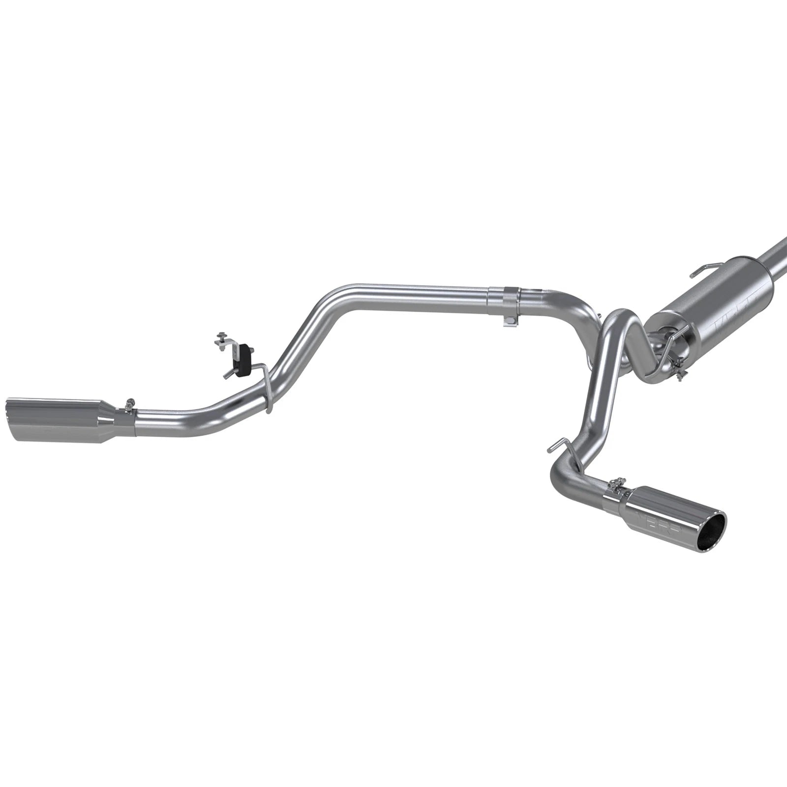 MBRP 3in. Cat-Back Dual Split Side Exit T409 Exhaust | Toyota Tacoma 3.5L EC/CC (16) (S5340409)