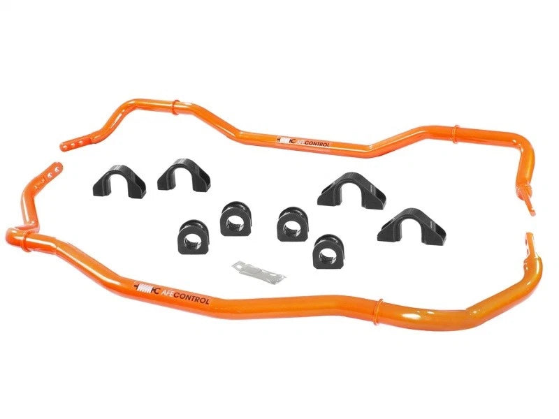 aFe Front & Rear Sway Bar Set | Ford Mustang (15-17) (440-301001-N)