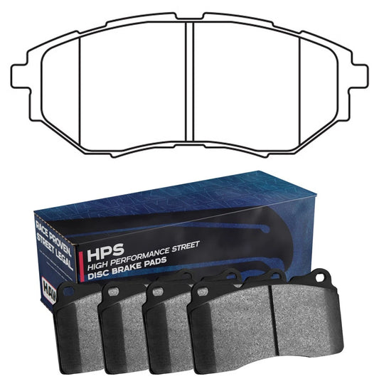 Hawk Performance HPS Front Brake Pads | 2015-2021 Subaru WRX (HB533F.668)
