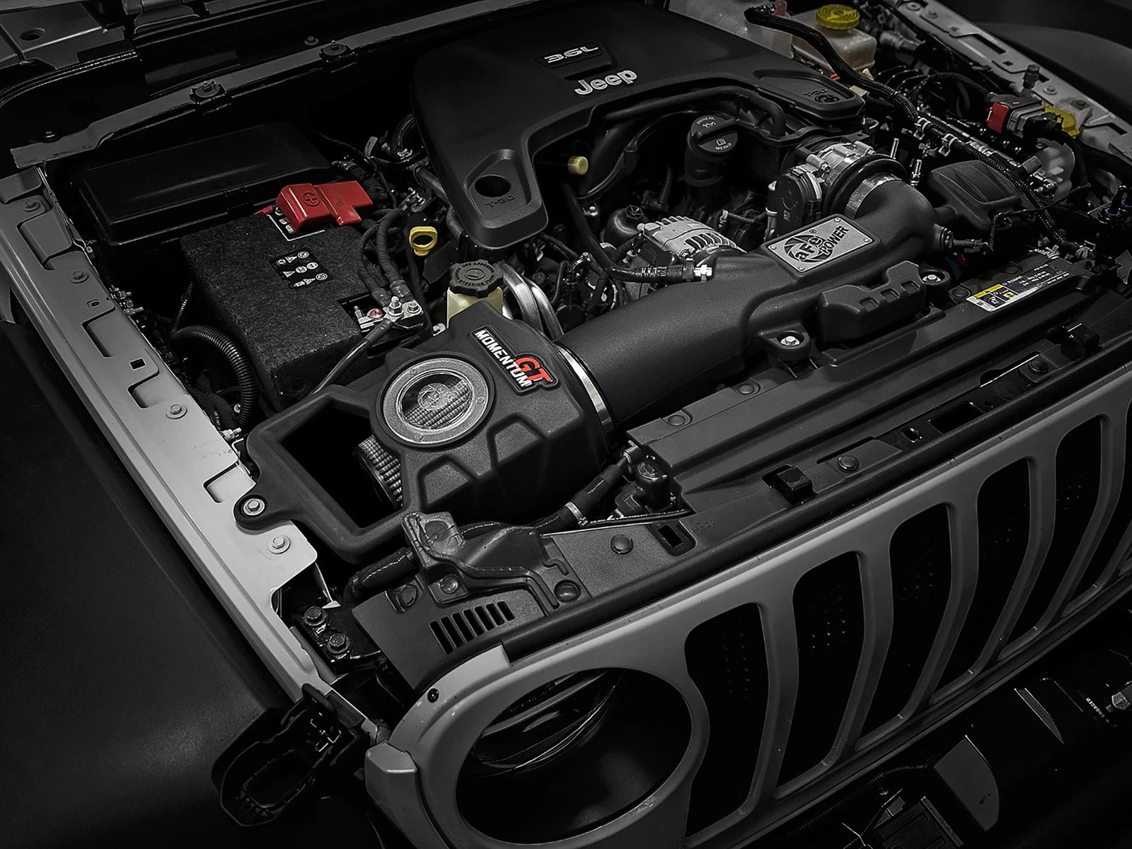 aFe Momentum GT Pro DRY S Cold Air Intake System | Jeep Wrangler (JL) V6 3.6L (18+) (51-76217)