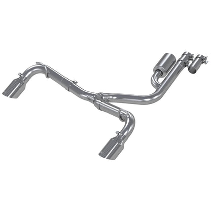 MBRP 2.5in Resonator-Back Dual Split Rear Exit Exhaust | Ford Bronco Sport (21+) (S5207409)