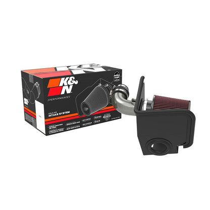 K&N 2021 Mazda 3 2.5L Turbo L4 Silver Typhoon Intake | Mazda 3 (21+ ) (69-6036TC)