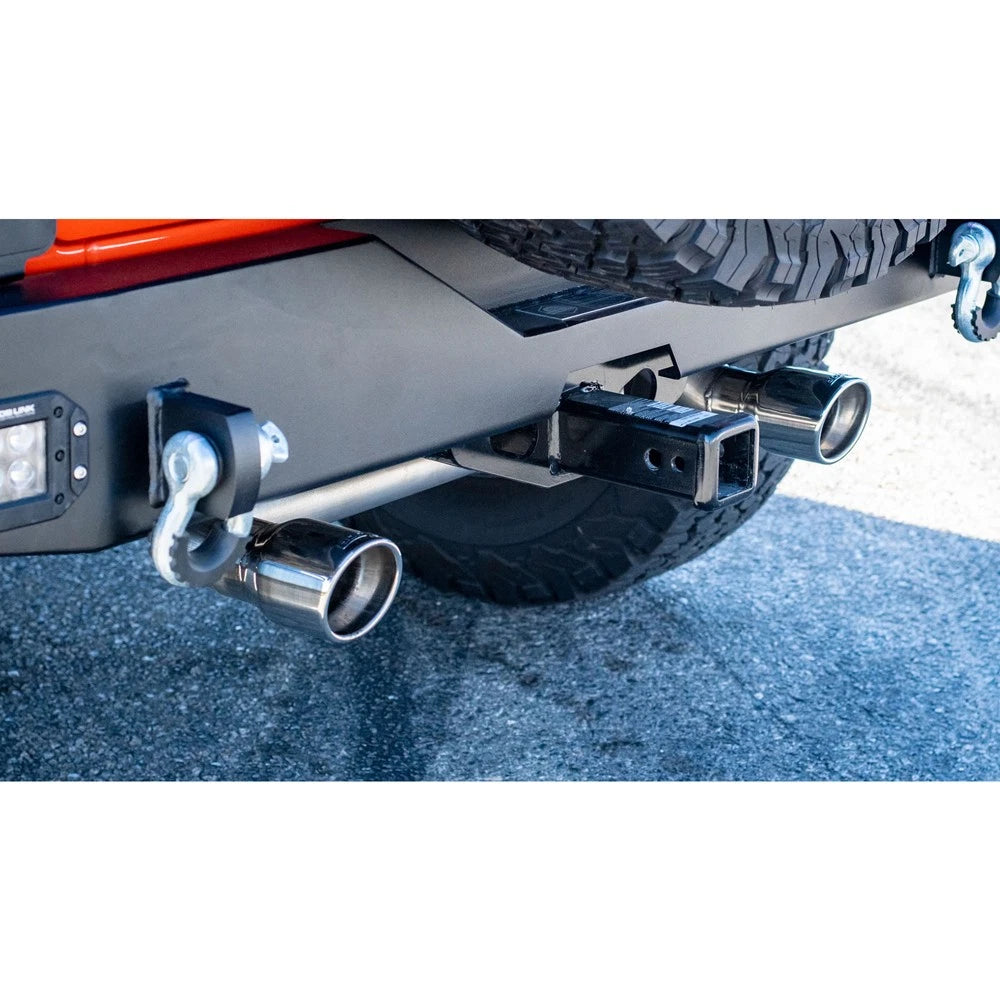 Borla Axle-Back Exhaust System - S-Type | 2018-2021 Jeep Wrangler 3.6L (11956)