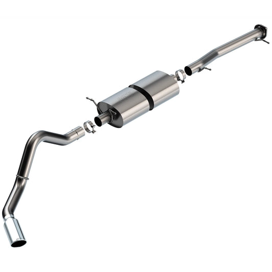 Borla 6.6L T-304 SS Cat-Back S-Type Exhaust | Chevrolet Silverado / GMC Sierra (20-22) (140833)