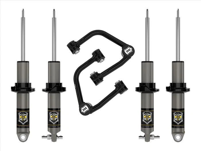 ICON K40002T for 21-25 Ford Bronco Hoss 1.0 Pkg Stage 2 Suspension System Tubula