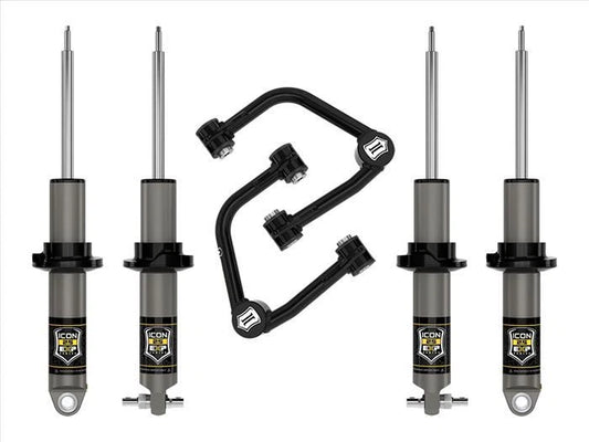ICON K40002T for 21-25 Ford Bronco Hoss 1.0 Pkg Stage 2 Suspension System Tubula