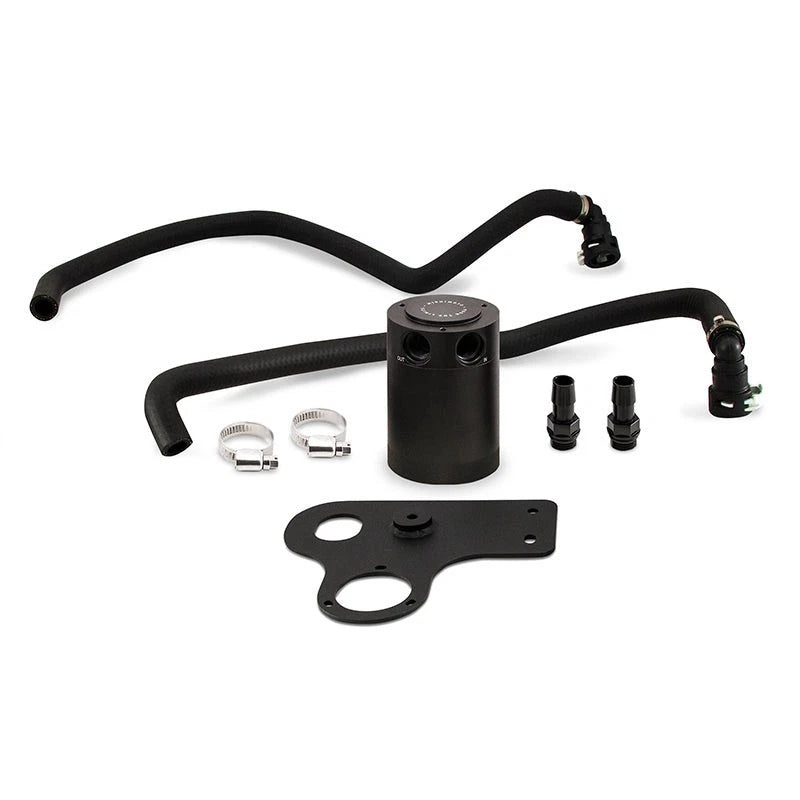 Mishimoto Baffled Oil Catch Can - PCV Side | Multiple Fitments (MMBCC-MUS8-18PBE)