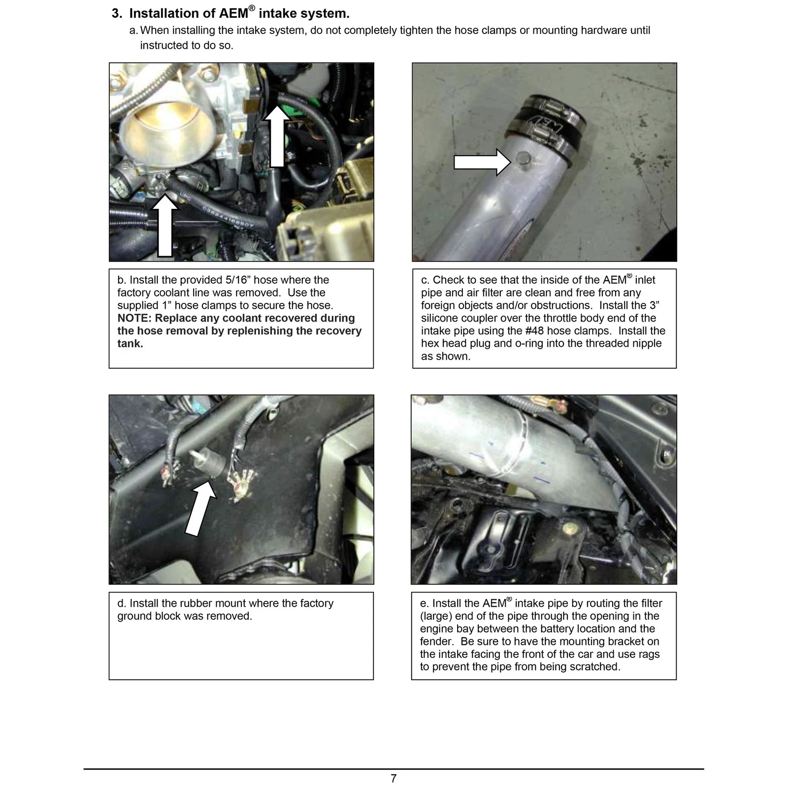 AEM Dual Chamber Air Intake System | Honda Accord V6 (03-05) (24-6110C)