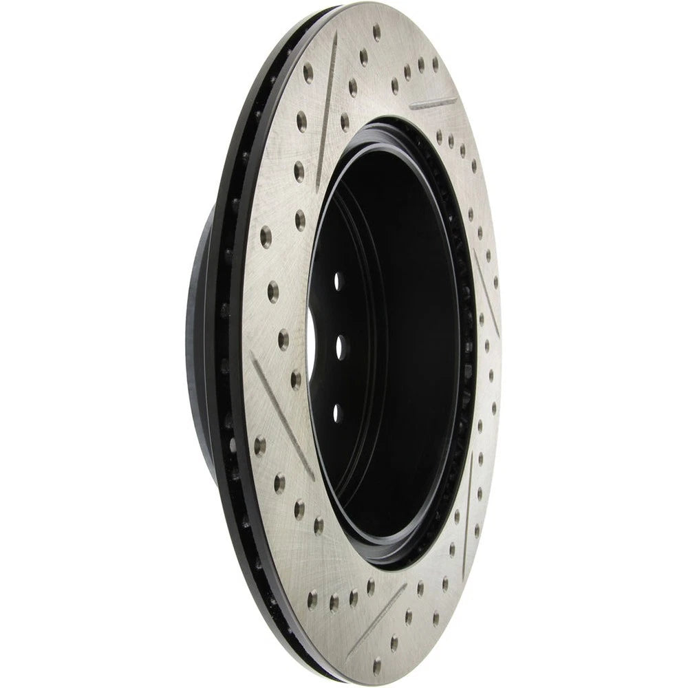 StopTech 127.44105L Rear Left Drilled Slotted Disc Brake Rotor for 1993-98 Supra