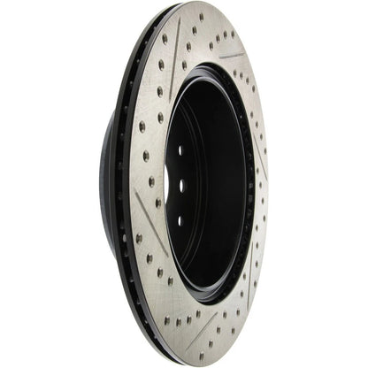 StopTech 127.44105L Rear Left Drilled Slotted Disc Brake Rotor for 1993-98 Supra