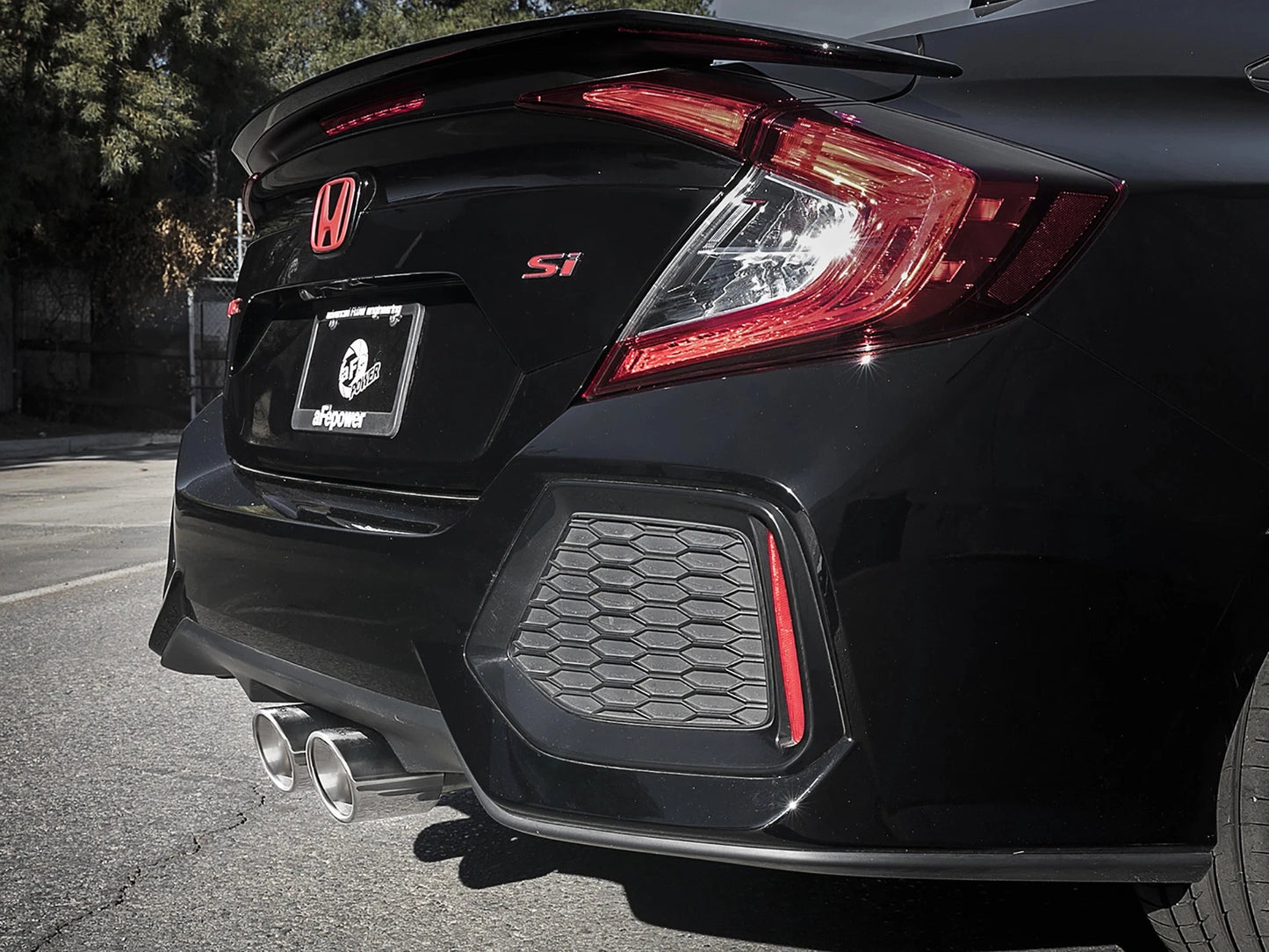 aFe Takeda 3in to 2.5in SS Cat-Back Exhaust Honda Civic Si (17-21) (49-36621-L)