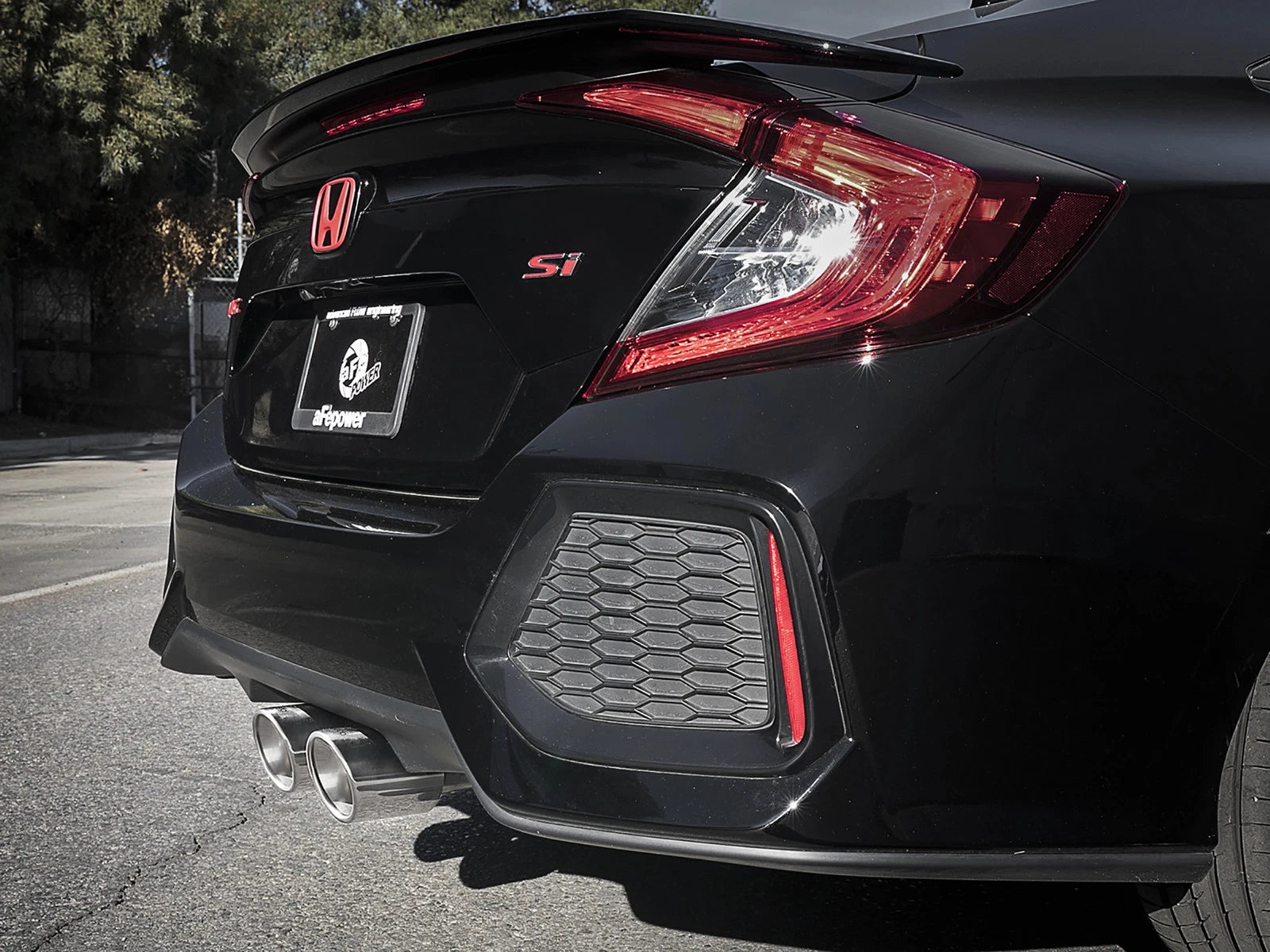 aFe Takeda 3in to 2.5in SS Cat-Back Exhaust Honda Civic Si (17-21) (49-36621-L)