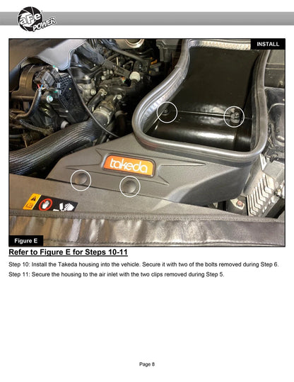 aFe Takeda Stage-2 Pro 5R Cold Air Intake | Hyundai Elantra N 2022 (56-10057R)