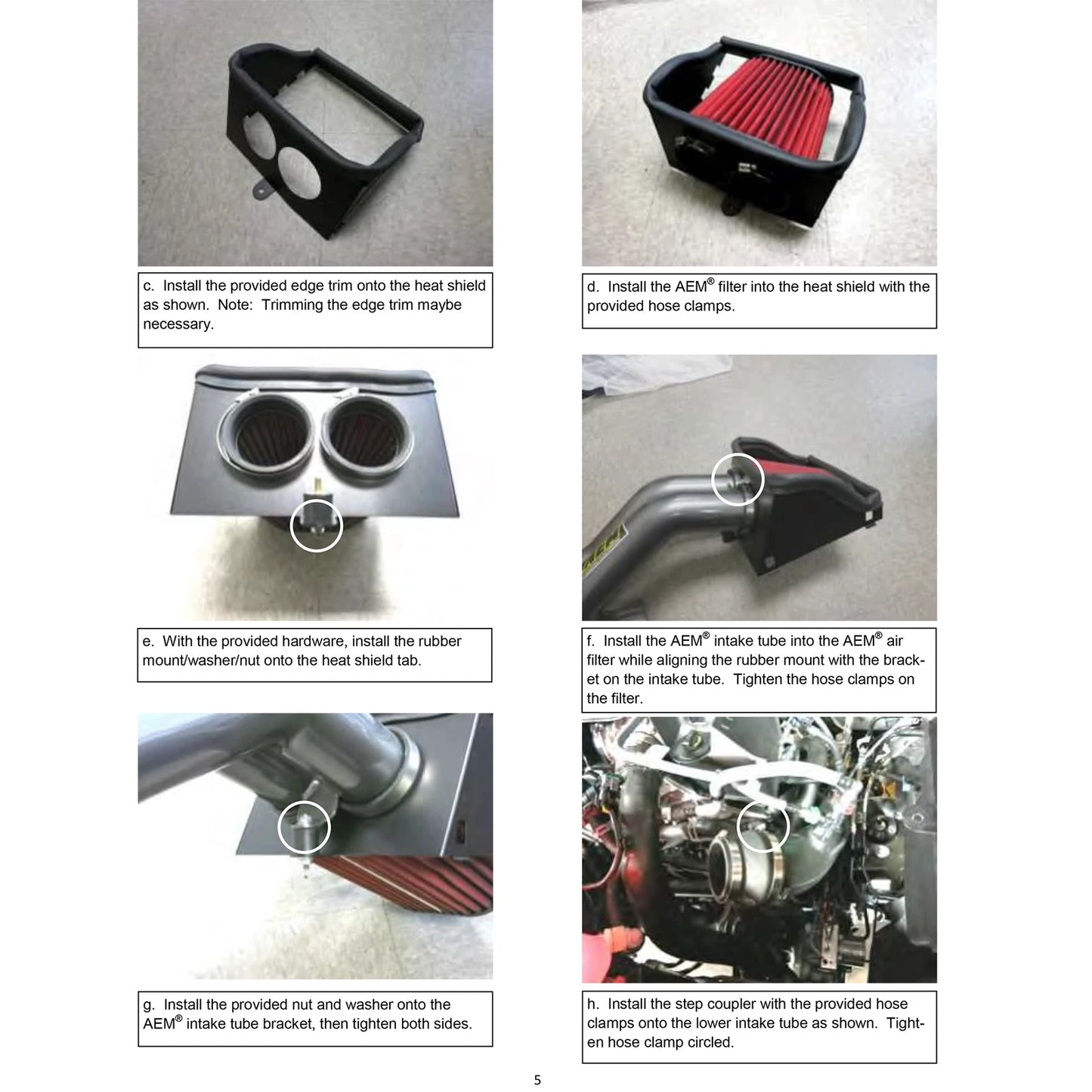 AEM 3.5L V6 Cold Air Intake System | Ford F-150 (15) (21-8128DC)