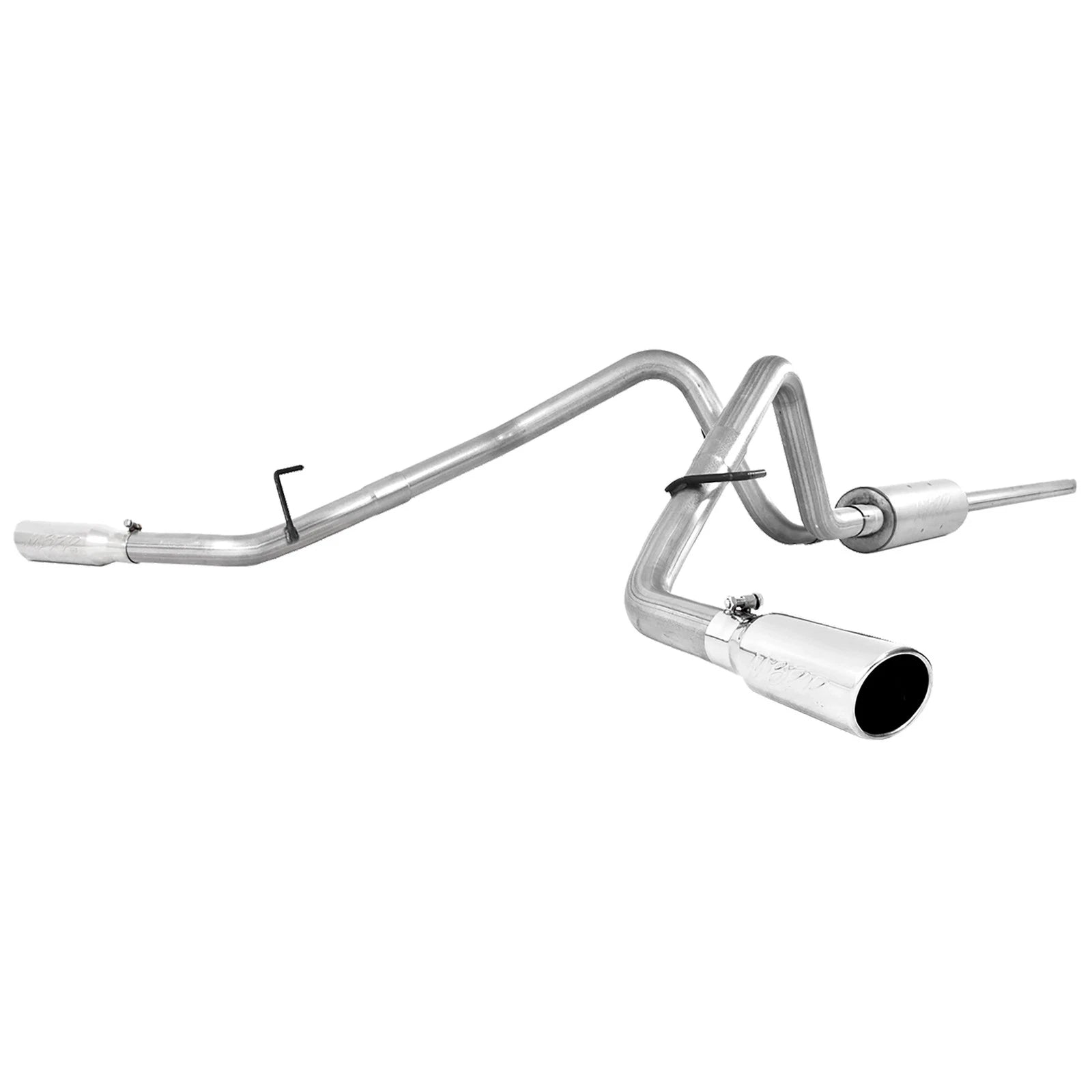 MBRP 3in. Cat-Back Dual Split Side Exit Exhaust | Ford F150 (04-08) 4.6L/5.4L EC/CC-SB (S5204AL)