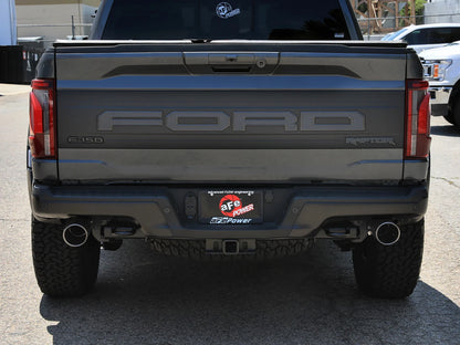aFe 3in-3.5in Stainless Steel Cat-Back Exhaust System | Ford F-150 (21-24) (49-33151-B)