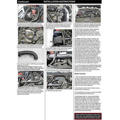K&N Black Perf Intake Kit | Chevy Silverado 1500 / Avalanche / Suburban / GMC Yukon (71-3070)