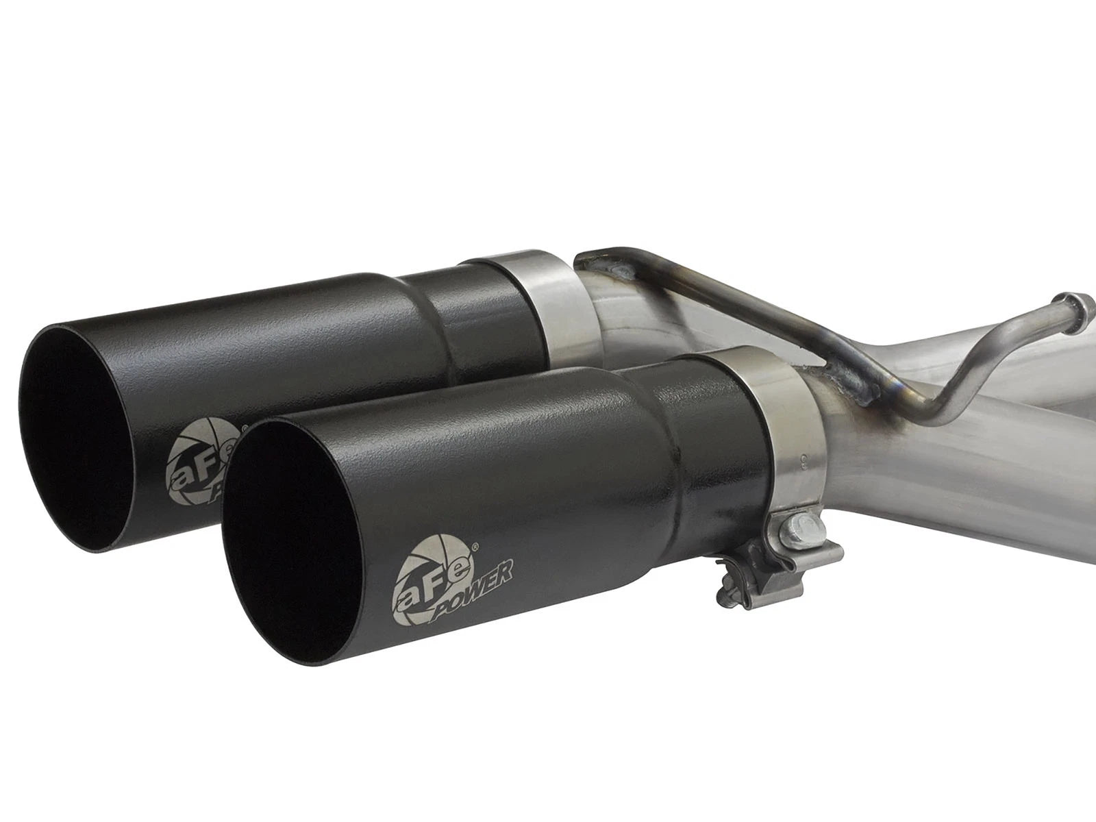 aFe 3in to 2.5in SS Cat-Back Exhaust w/ Black Tip | Ford F150 (04-08) V8 4.6/5.4L (49-43079-B)