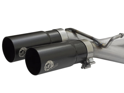 aFe 3in to 2.5in SS Cat-Back Exhaust w/ Black Tip | Ford F150 (04-08) V8 4.6/5.4L (49-43079-B)