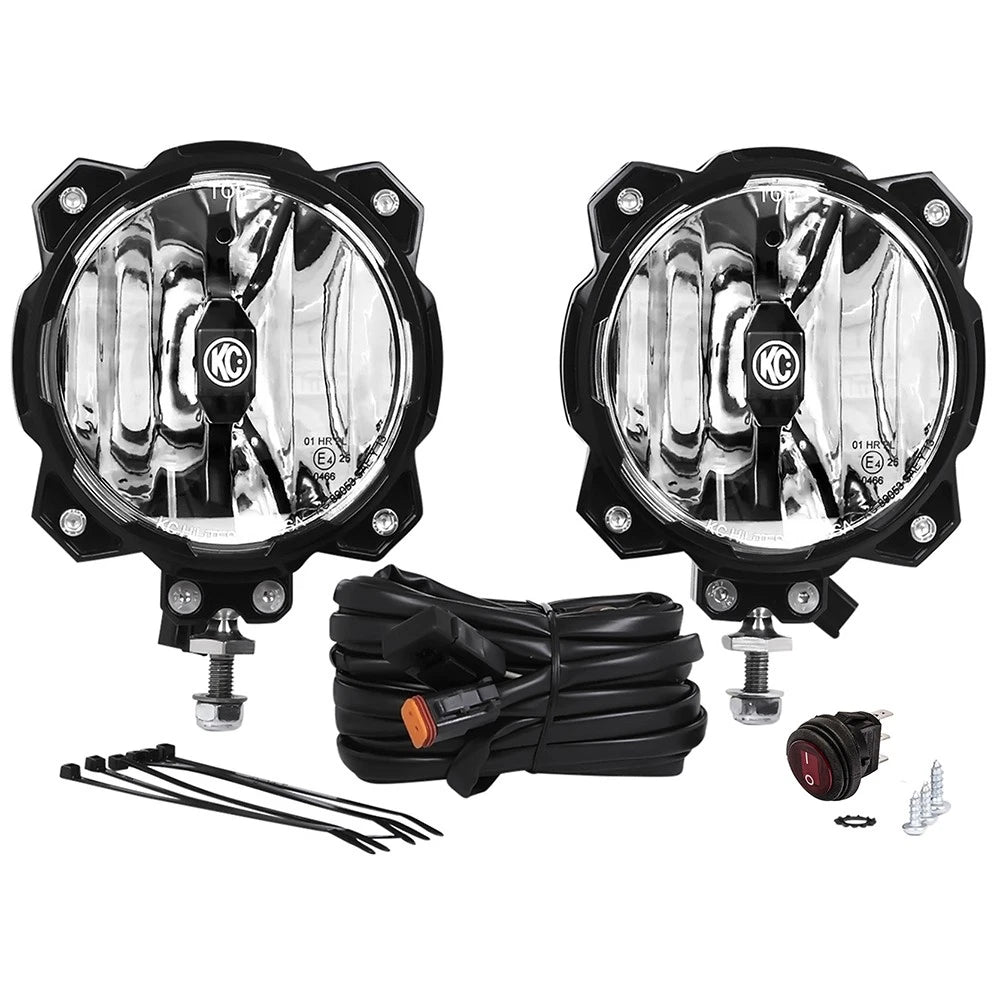 KC HiLites KC Hilites Pro6 Gravity LED Light - Wide-40 / Pair (KC91305)