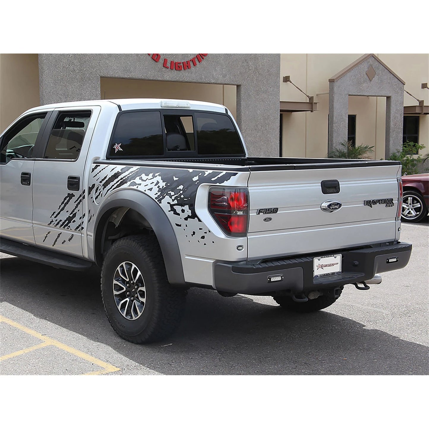 Rigid Industries Rigid SR-Q Back Up Light Kit - Flood Diffused / Flush / Pair (RIG980033)