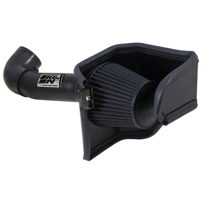 K&N Dodge/Chrysler 5.7/6.1L V8 Black Performance Intake Kit | Dodge Challenger/Charger/Magnum (07-15) (71-1542)