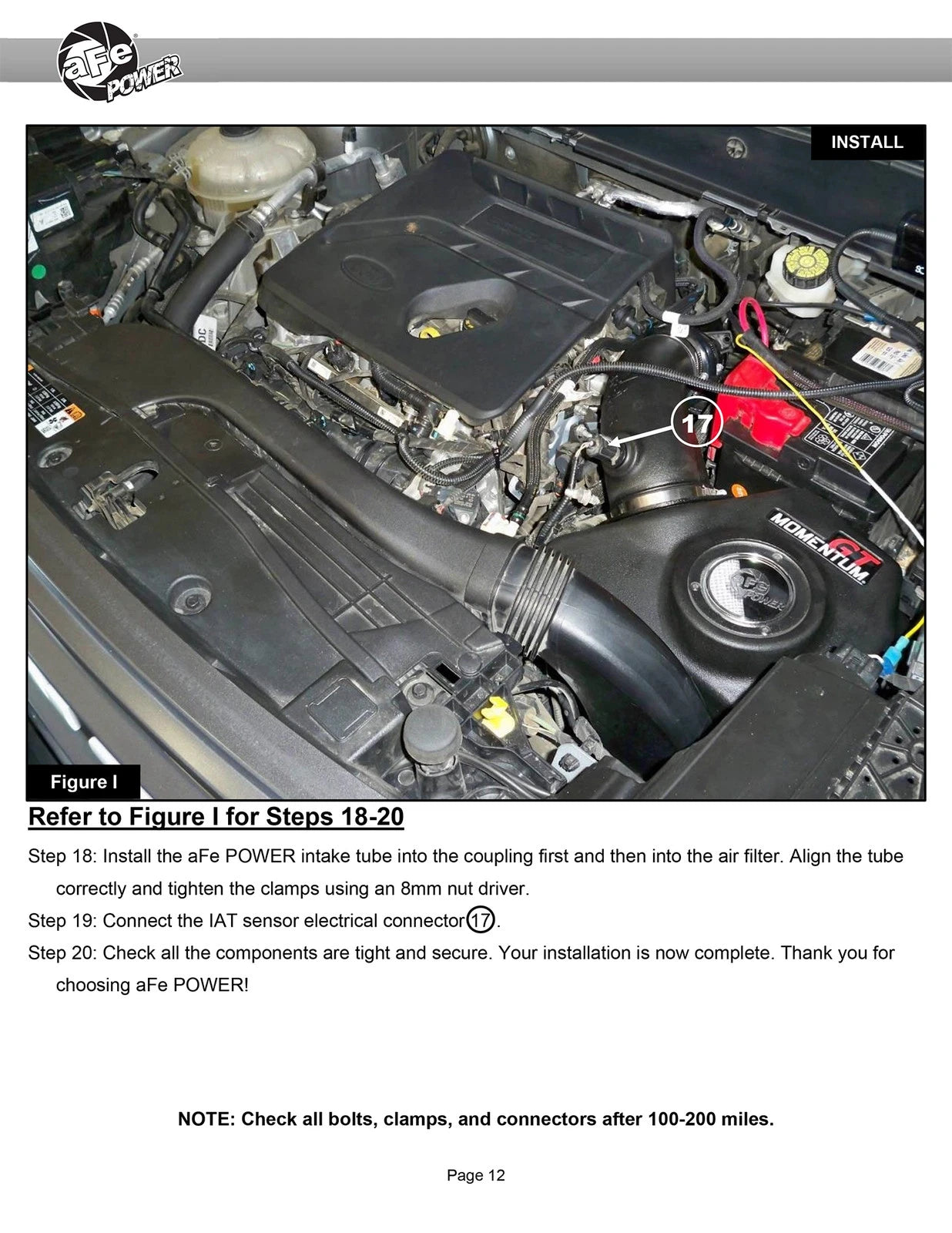 aFe 2021 Ford Bronco Sport L3-1.5L Momentum GT Cold Air Intake w/ Pro DRY S Filter (50-70078D)