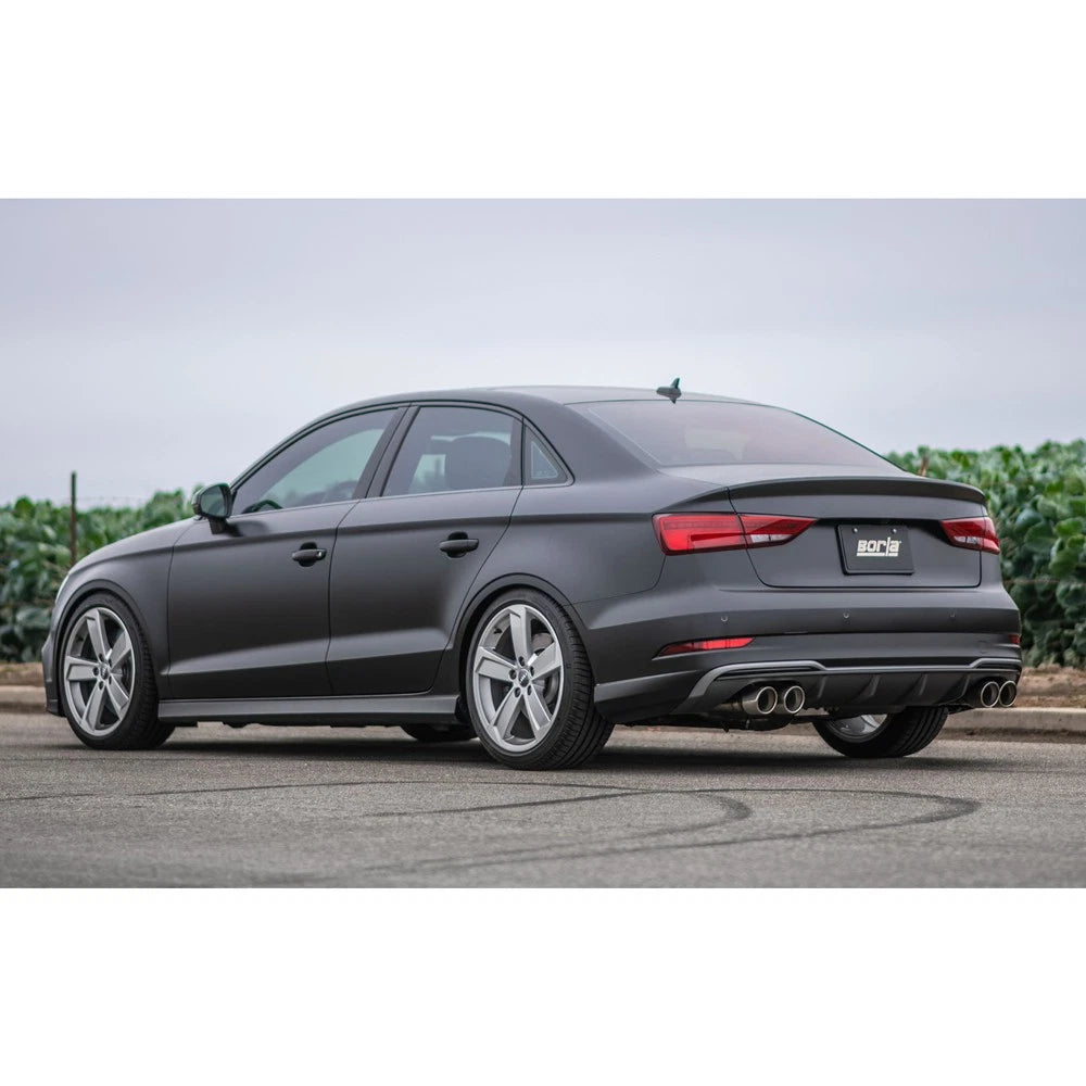 Borla Cat-Back Exhaust System - S-Type | 2015-2020 Audi S3 2.0L (140631)