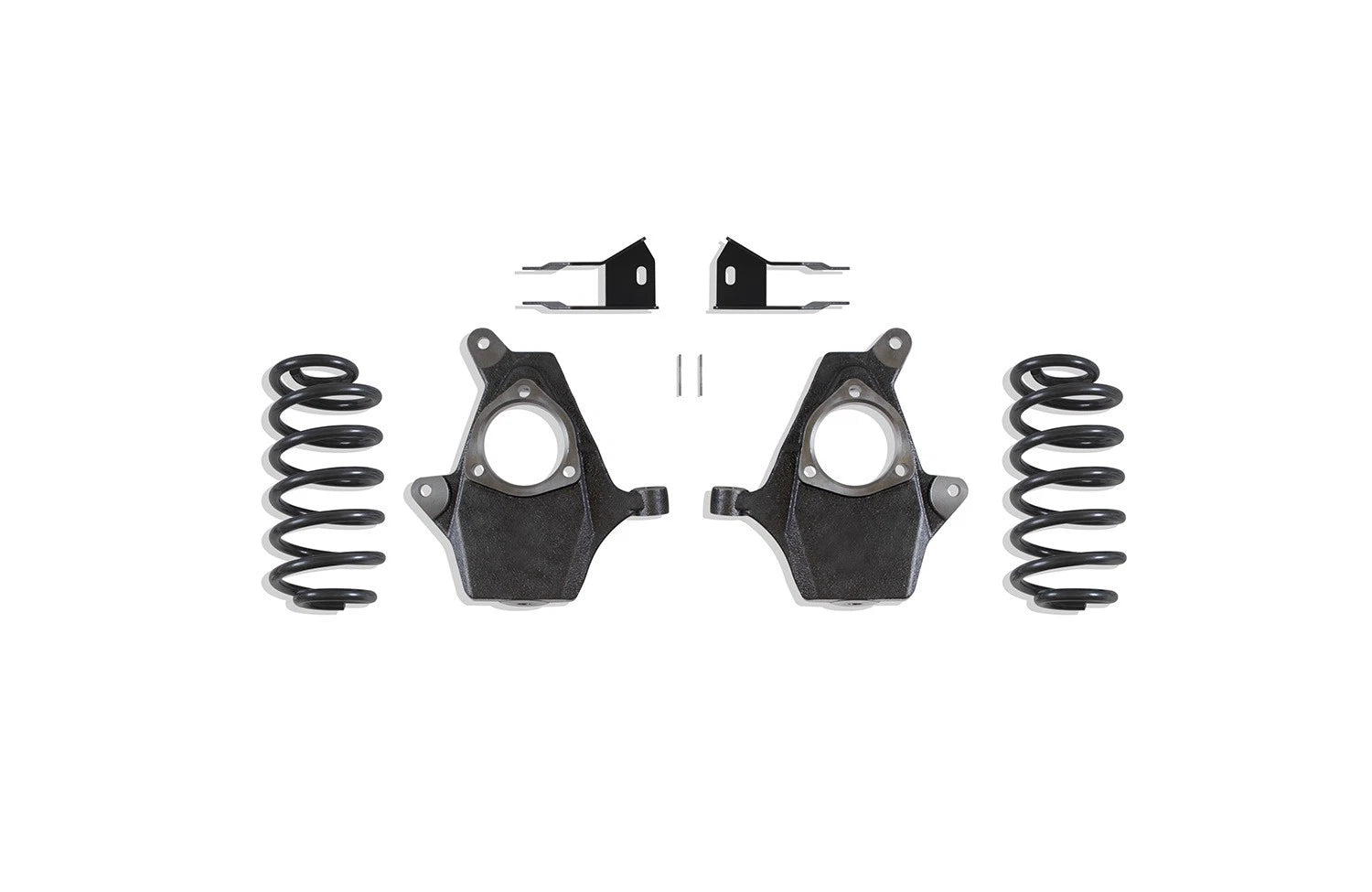 Maxtrac Suspension KS331224 2"/4" Lowering Kit (Spindles) For 07-14 Chevy Tahoe