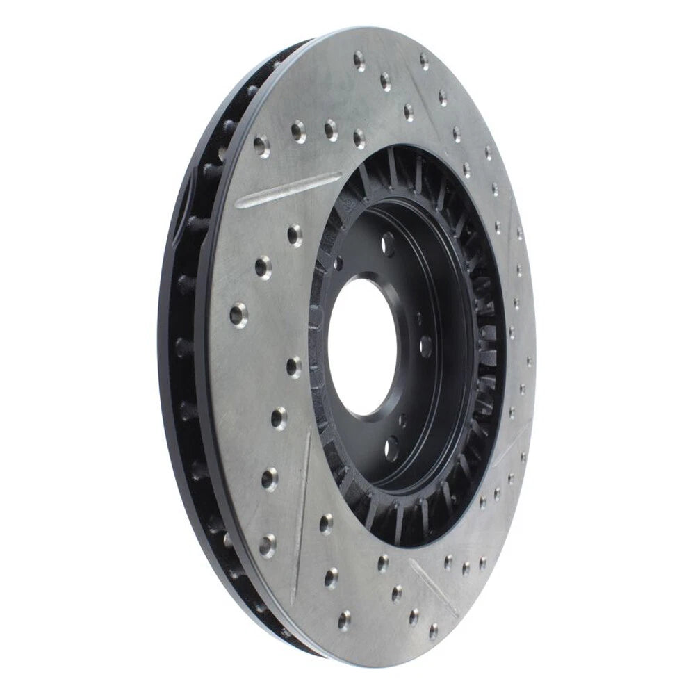 Stoptech Slotted And Drilled Brake Rotor | 2000-2009 Honda S2000 (127.40048L)