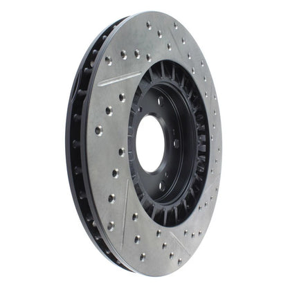 Stoptech Slotted And Drilled Brake Rotor | 2000-2009 Honda S2000 (127.40048L)