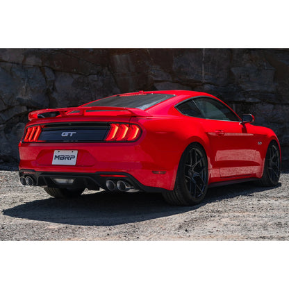 MBRP Pro Series 3" Cat-Back Exhaust System | 2018-2023 Ford Mustang GT (S7207304)