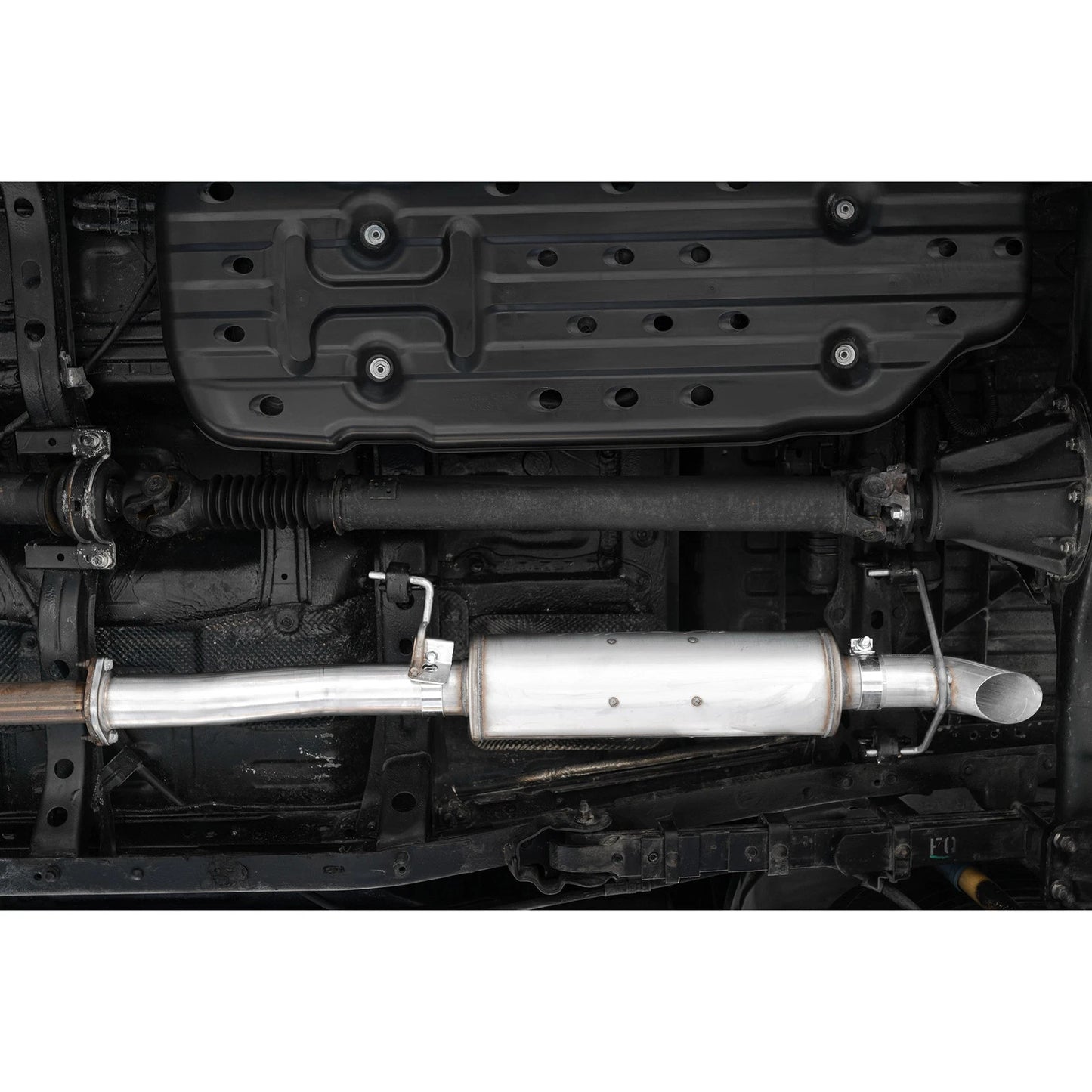 MBRP Armor Plus Cat Back Turn Down Style T409 Exhaust System | Toyota Tacoma 3.5L (16) (S5339409)