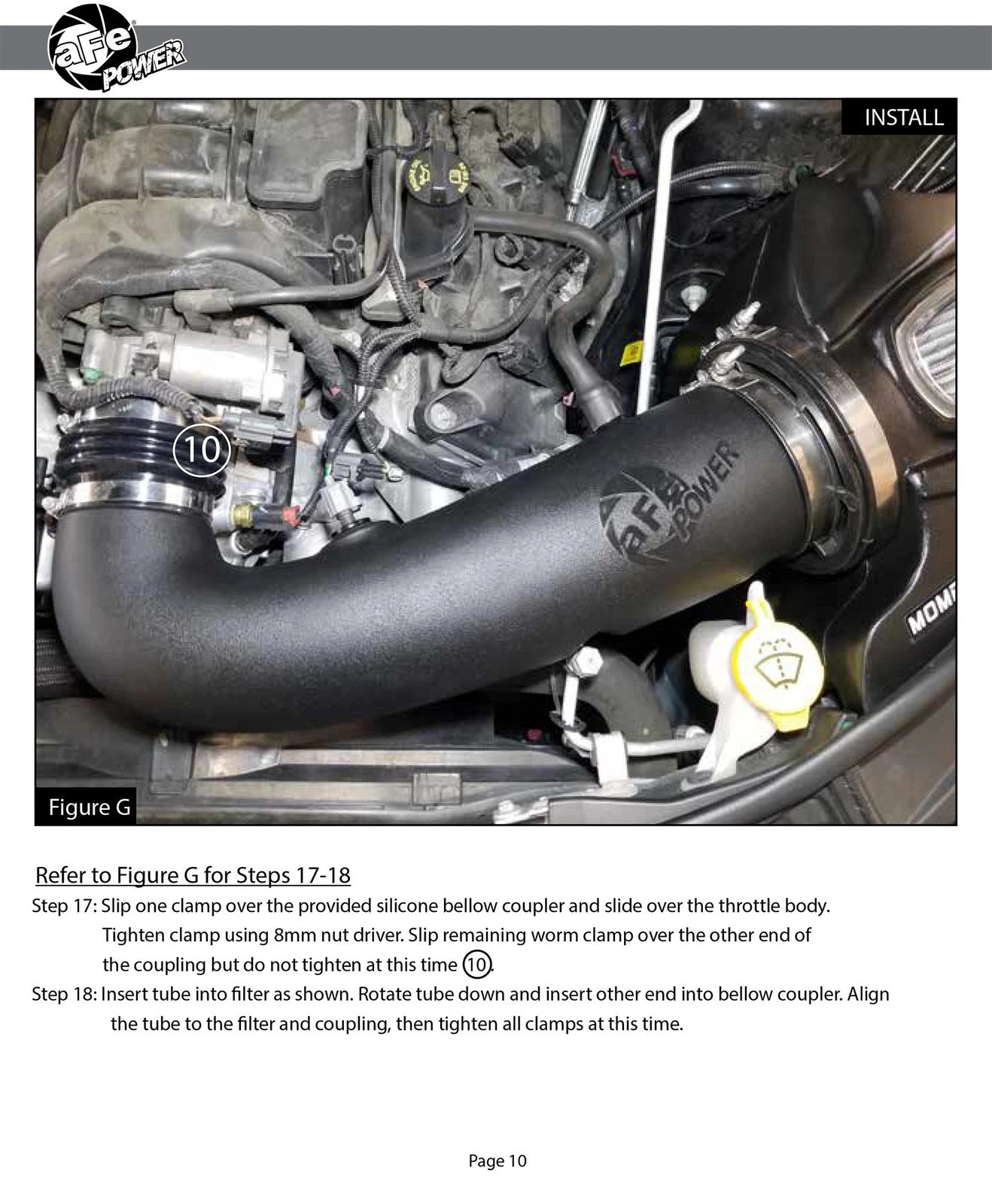 aFe Momentum GT Pro DRY S Cold Air Intake | Jeep GC WK2 V8 5.7L HEMI (11-17) (51-76205-1)