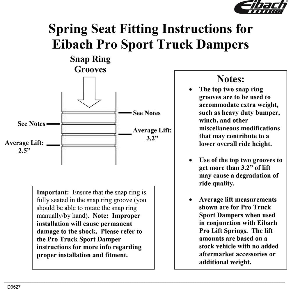 Eibach Front Coil Spring (Pair) for 2006-2015 Toyota Tacoma