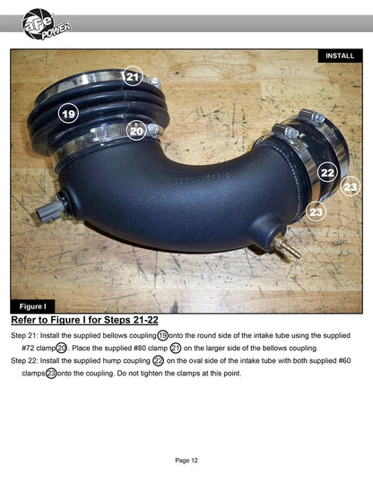 aFe Quantum Cold Air Intake w/ Pro 5R Filter | Ford Transit V6-3.5L (15-19) (53-10023R)