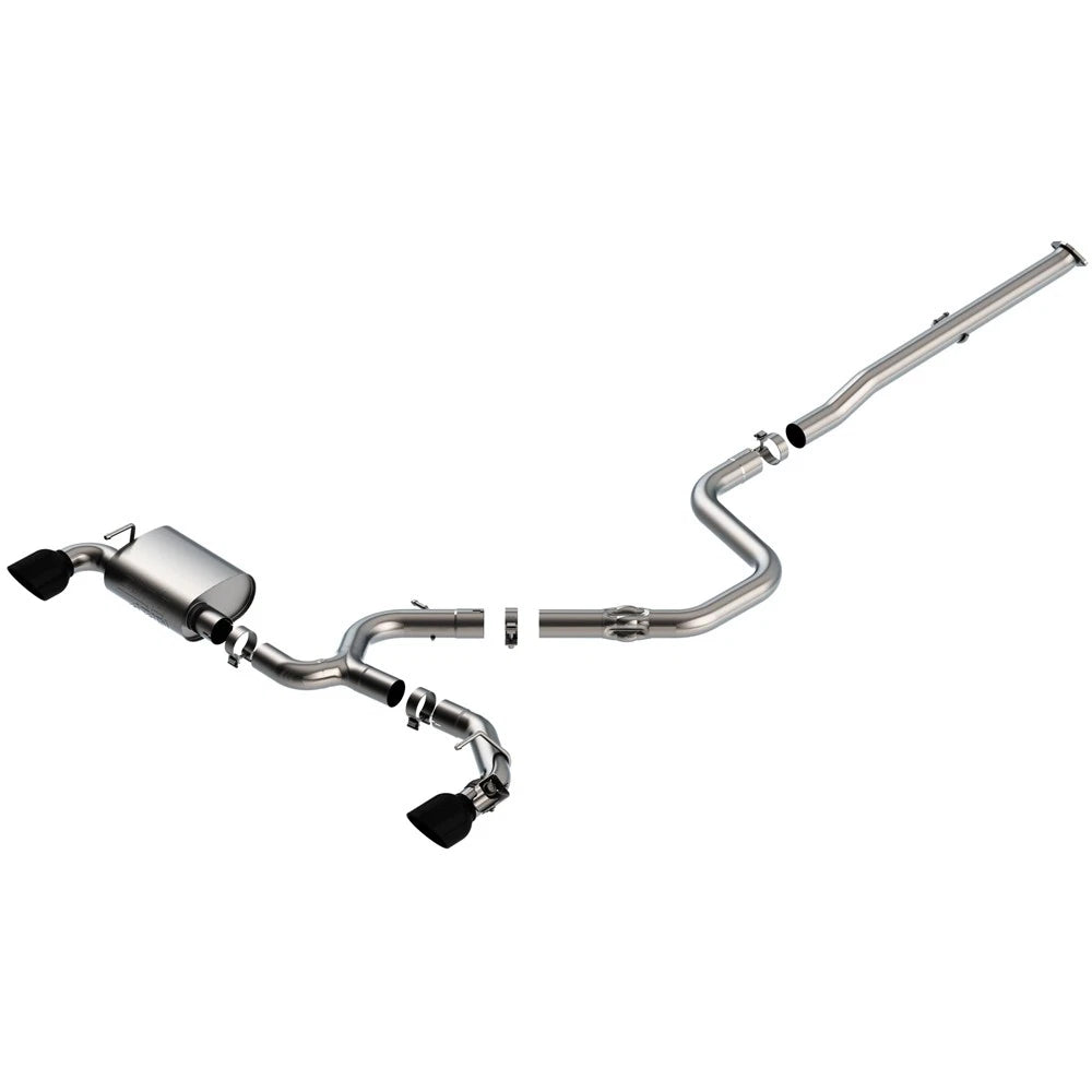 Borla Cat-Back Exhaust System - ATAK | 2019-2020 Hyundai Veloster N 2.0L Turbocharged (140832)